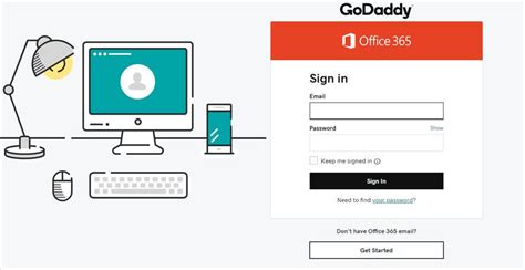 godaddy 365 portal.